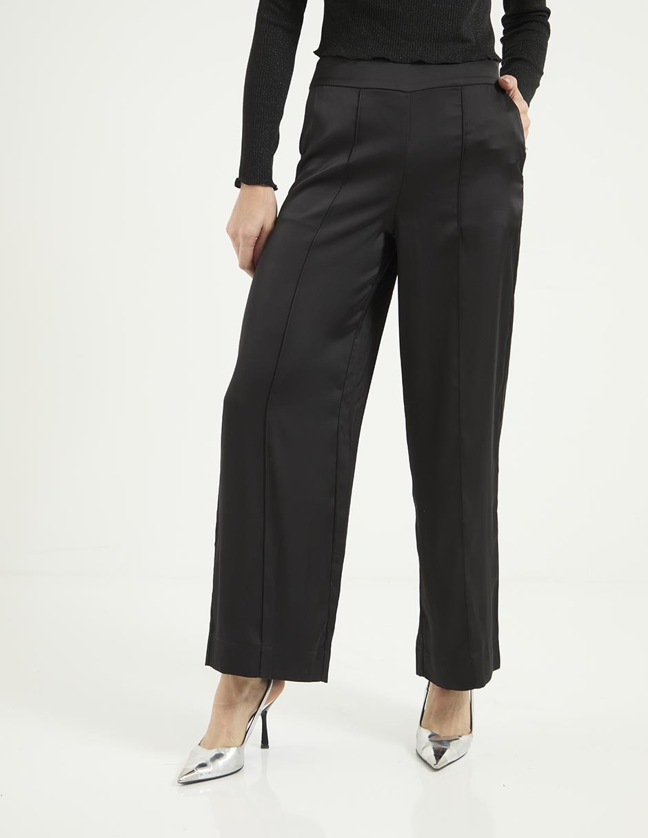Pantalón de vestir straight para mujer Pantalón de vestir straight para mujer