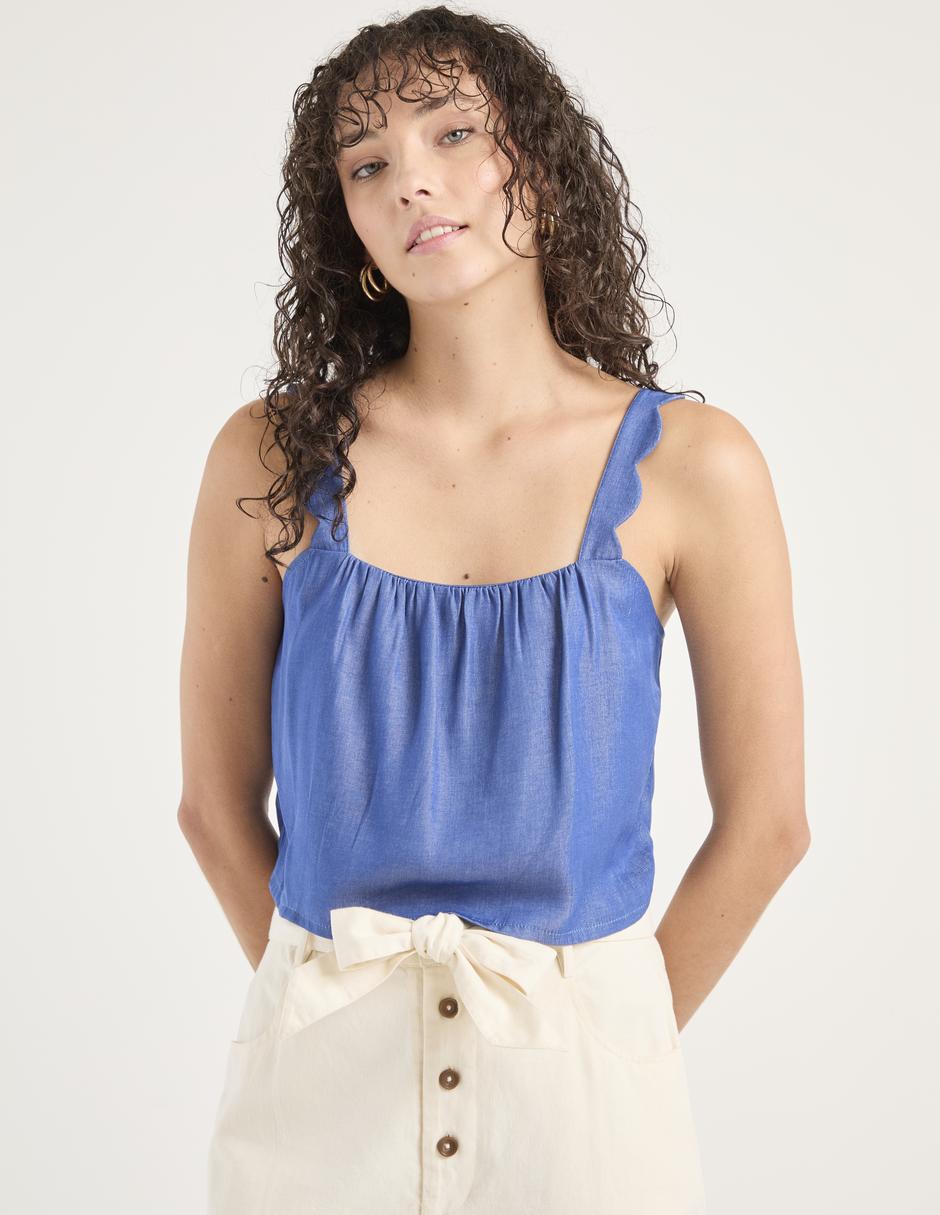 Blusa de tirantes para mujer 1