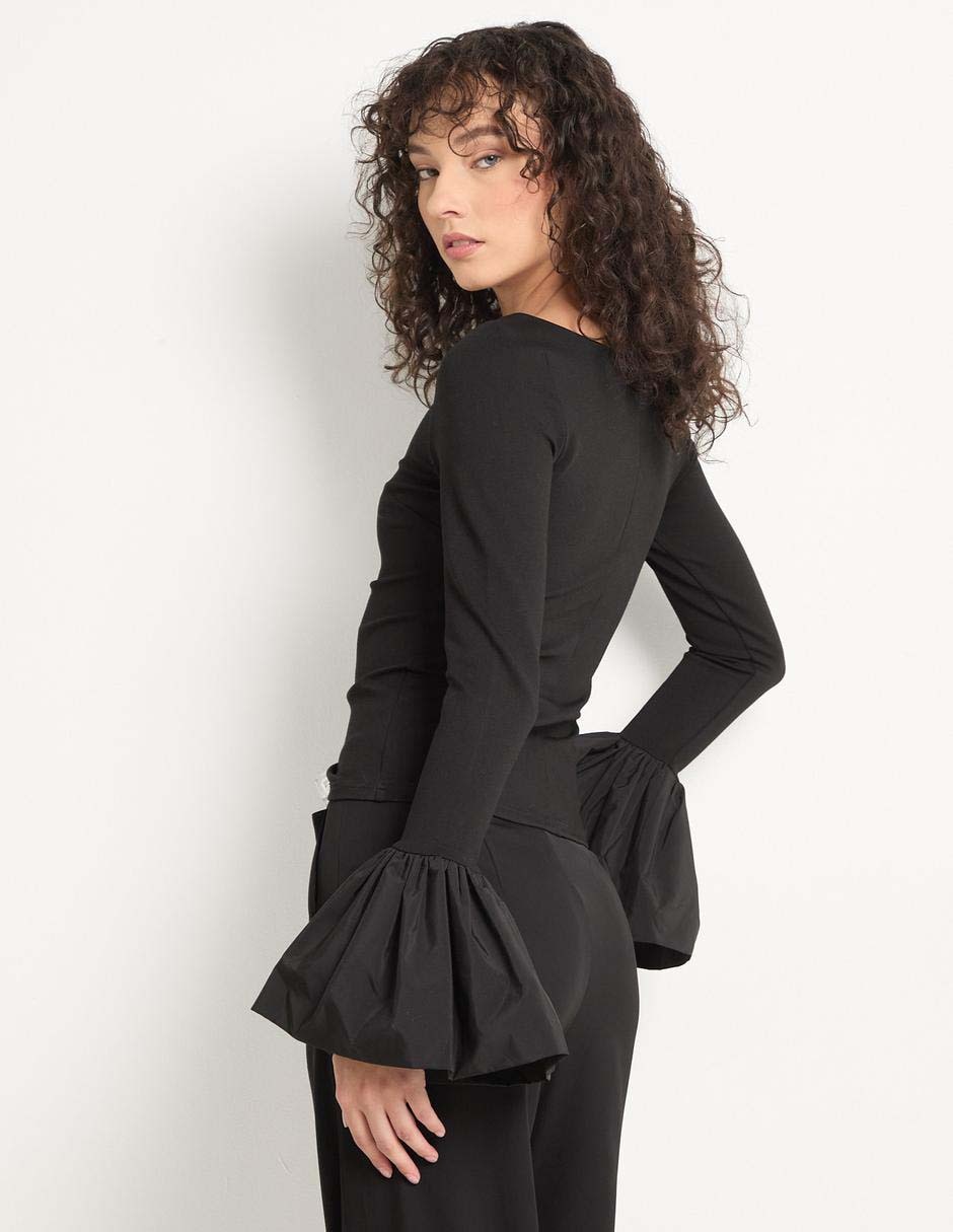 Blusa manga larga para mujer 2
