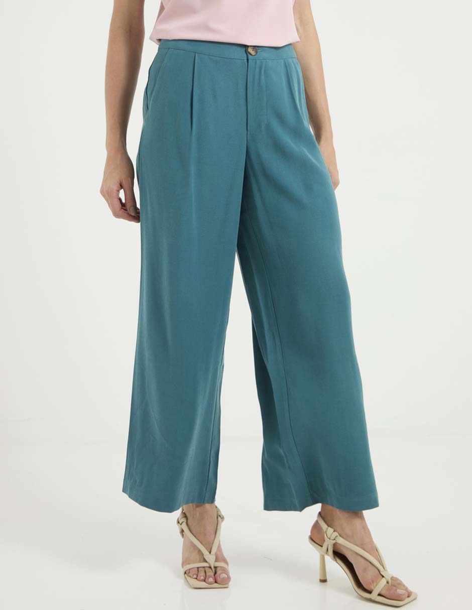 Pantalón relaxed amplio para mujer
