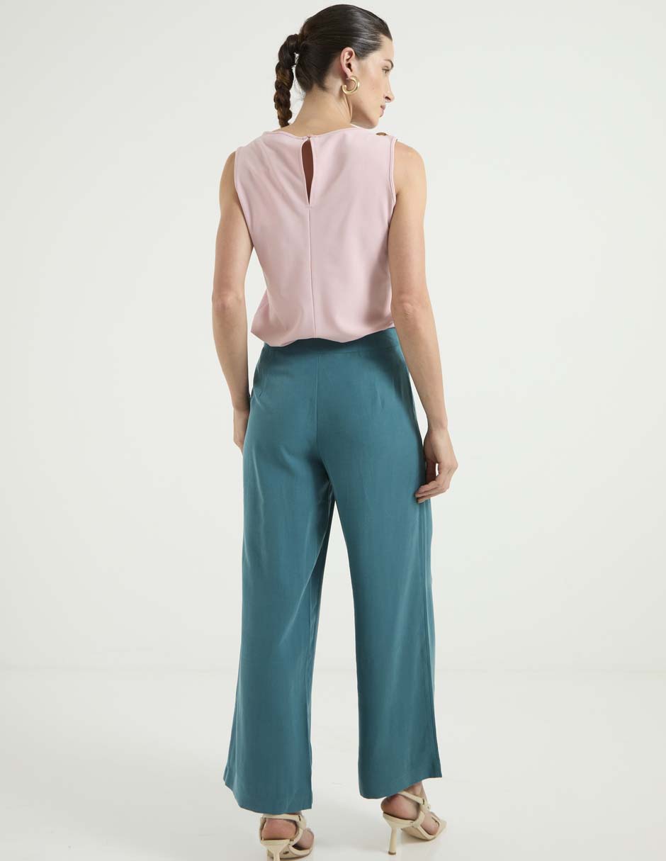 Pantalón relaxed amplio para mujer 2