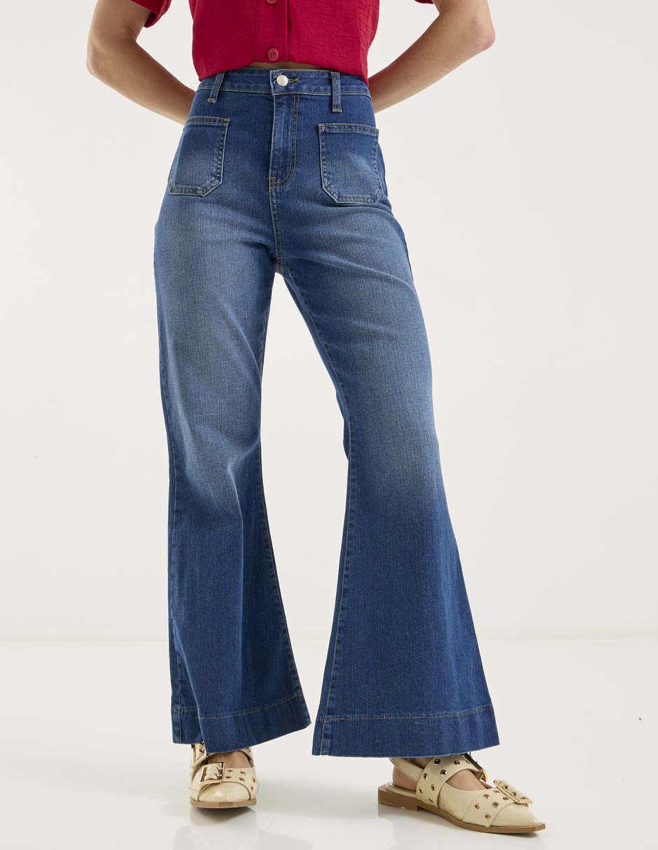 Jeans campana para mujer