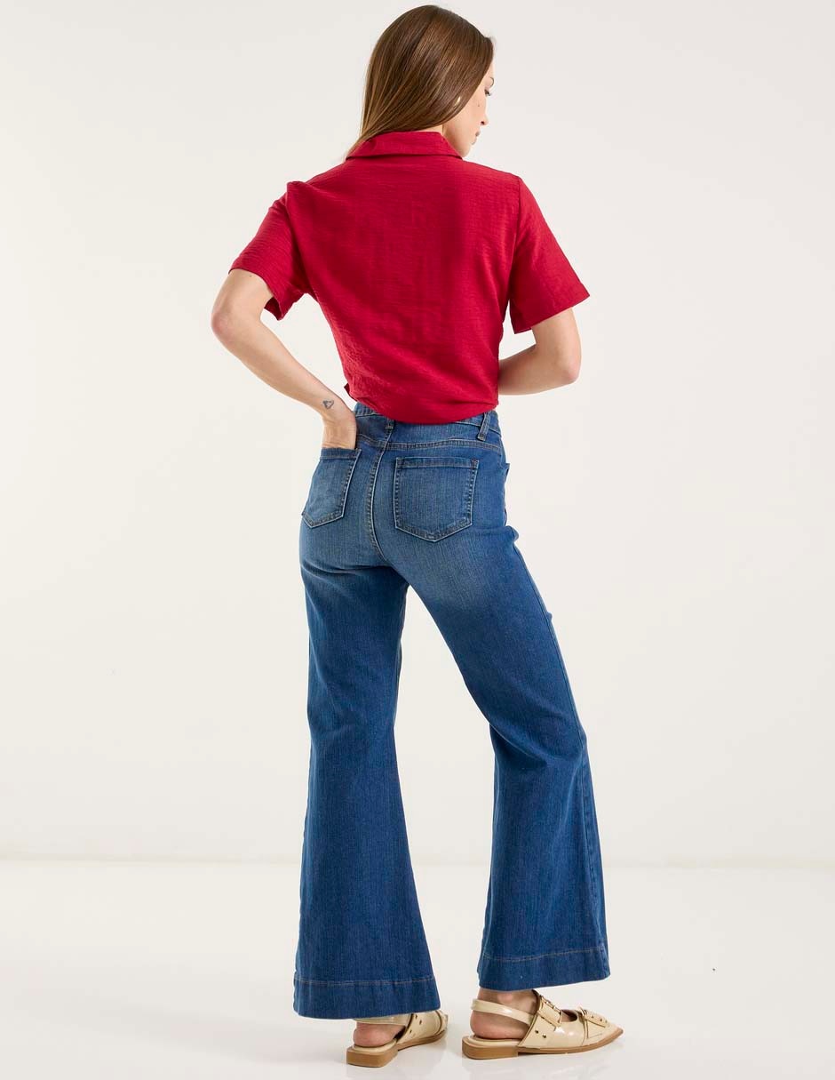 Jeans campana para mujer 2