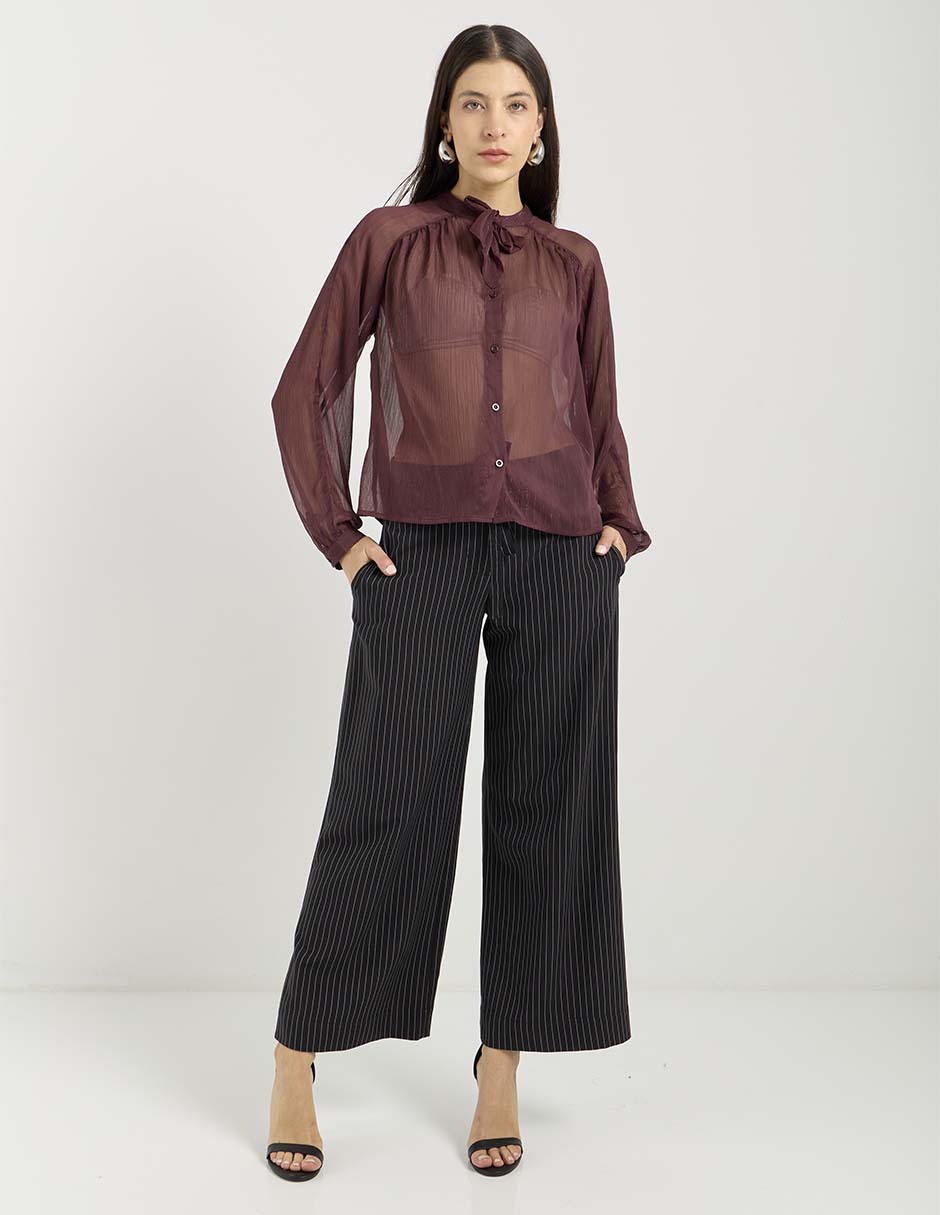 Pantalón relaxed amplio para mujer 3