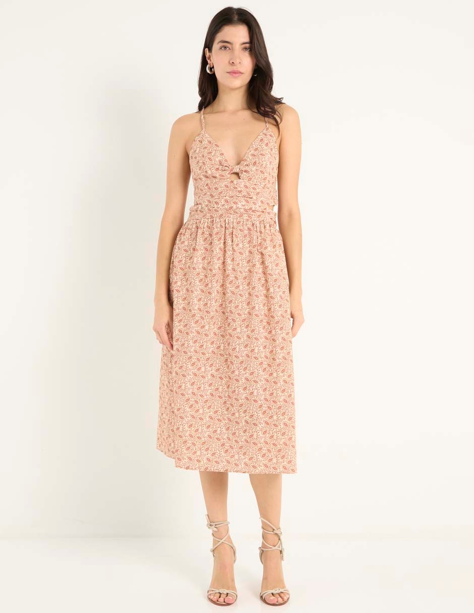 Vestido midi casual para mujer Vestido midi casual para mujer