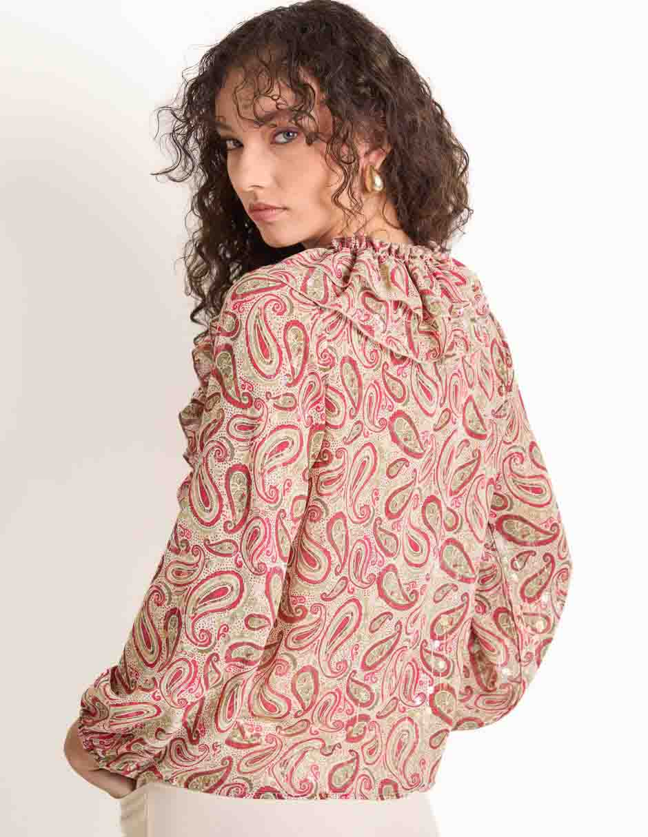 Blusa manga larga para mujer 2