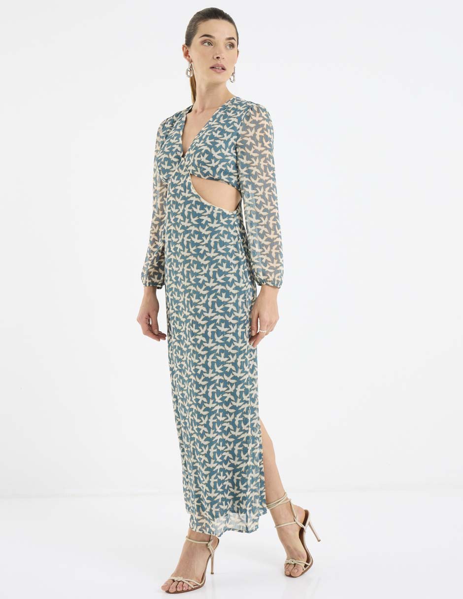 Vestido largo casual para mujer 3