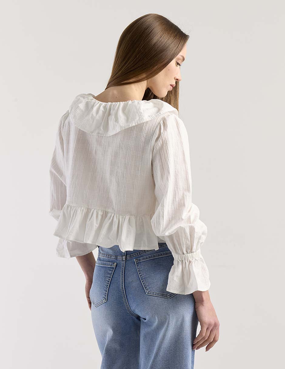 Blusa manga larga para mujer 2