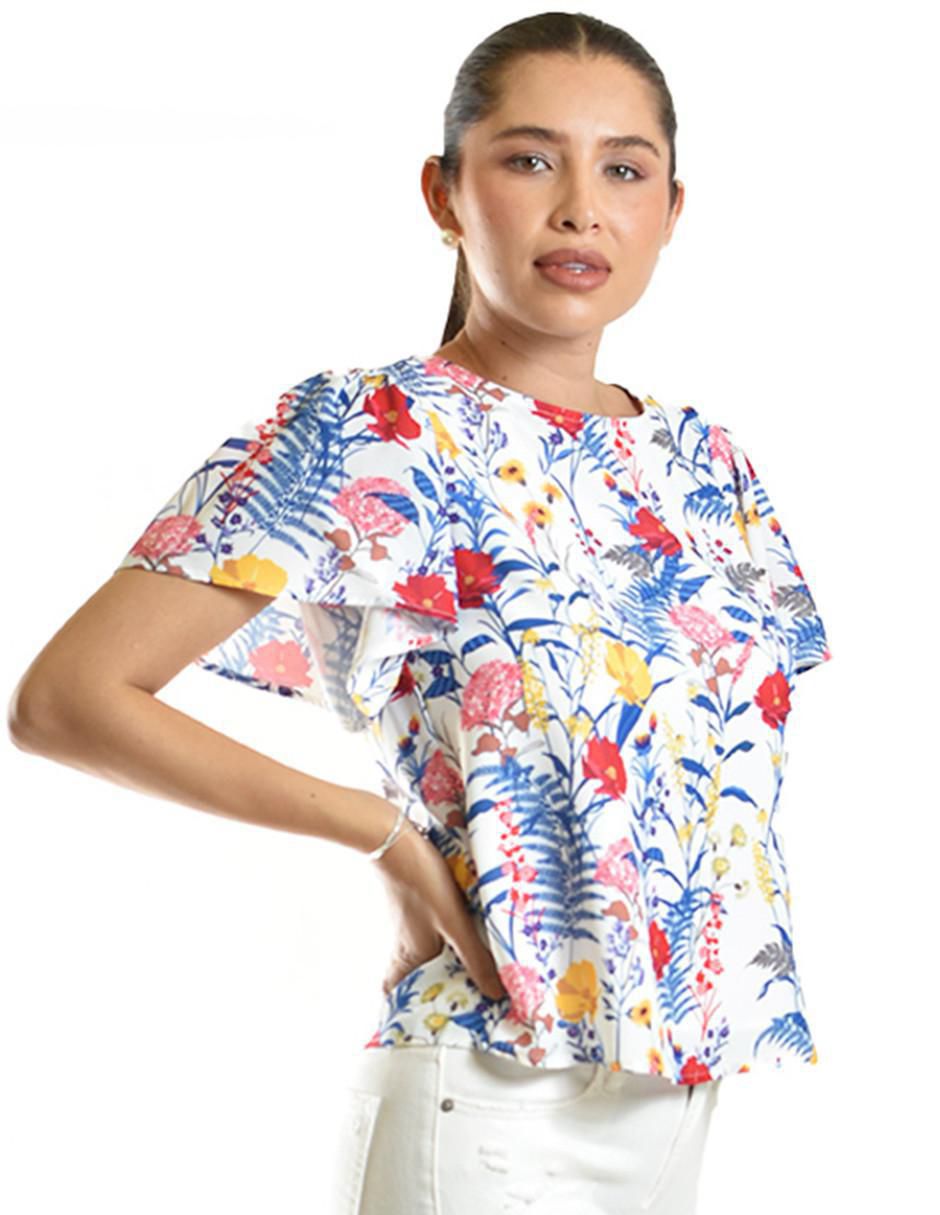 Blusa manga corta para mujer 2