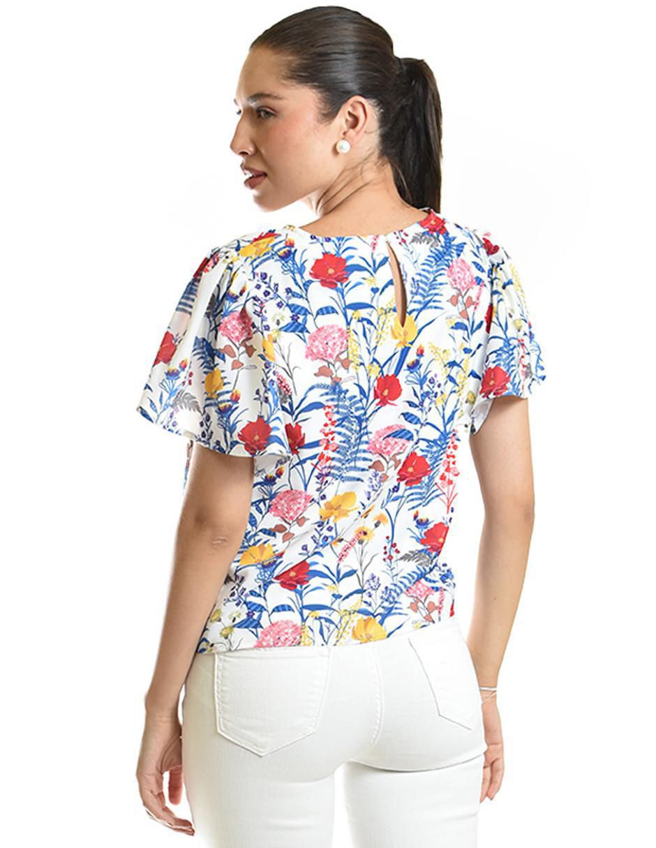 Blusa manga corta para mujer 3
