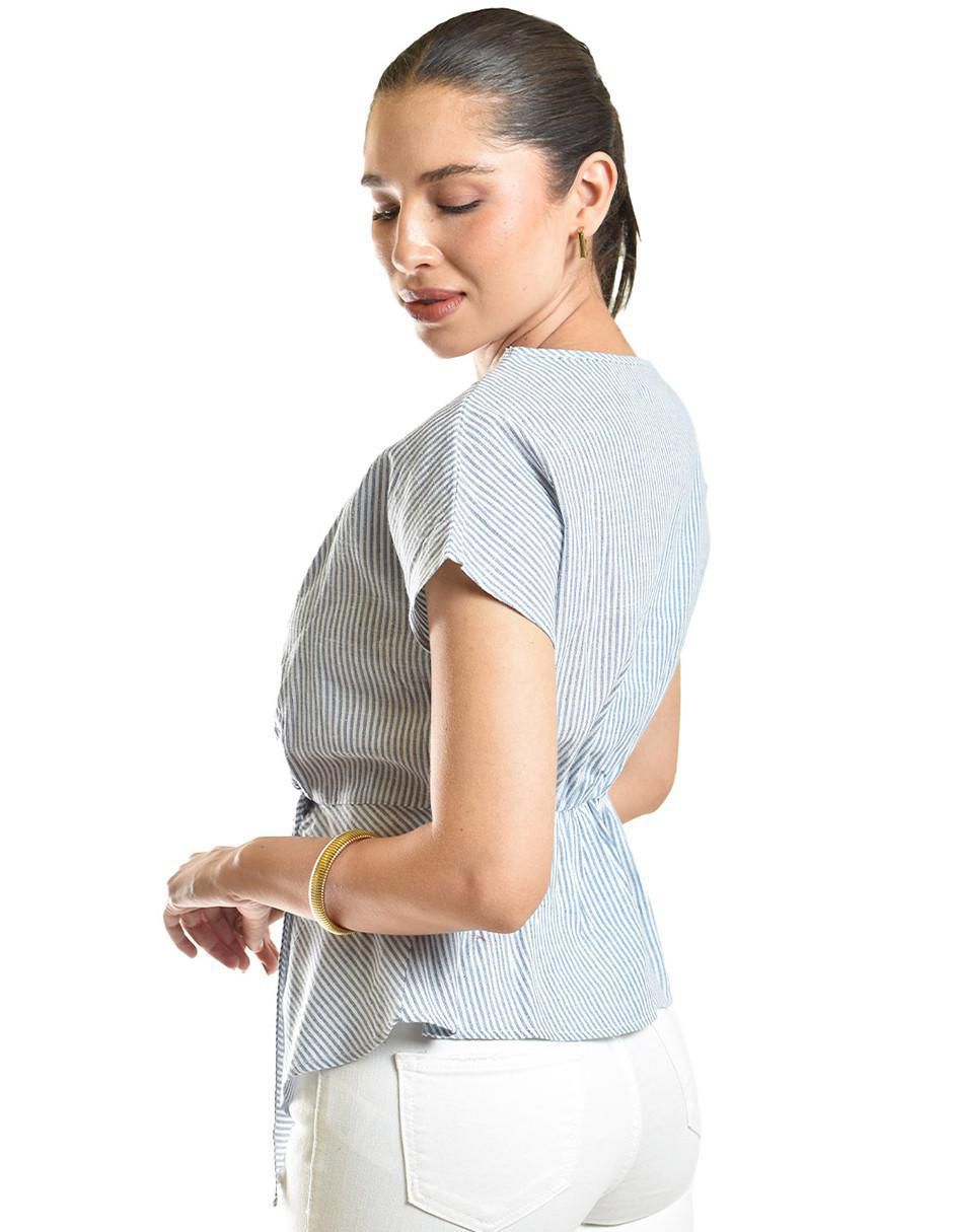 Blusa manga corta para mujer 3
