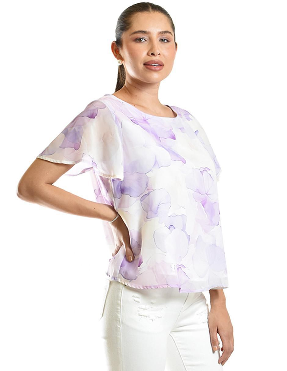 Blusa manga corta para mujer 2