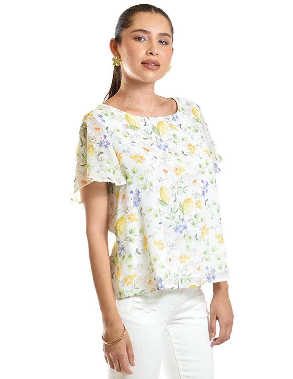 Blusa manga corta para mujer 2