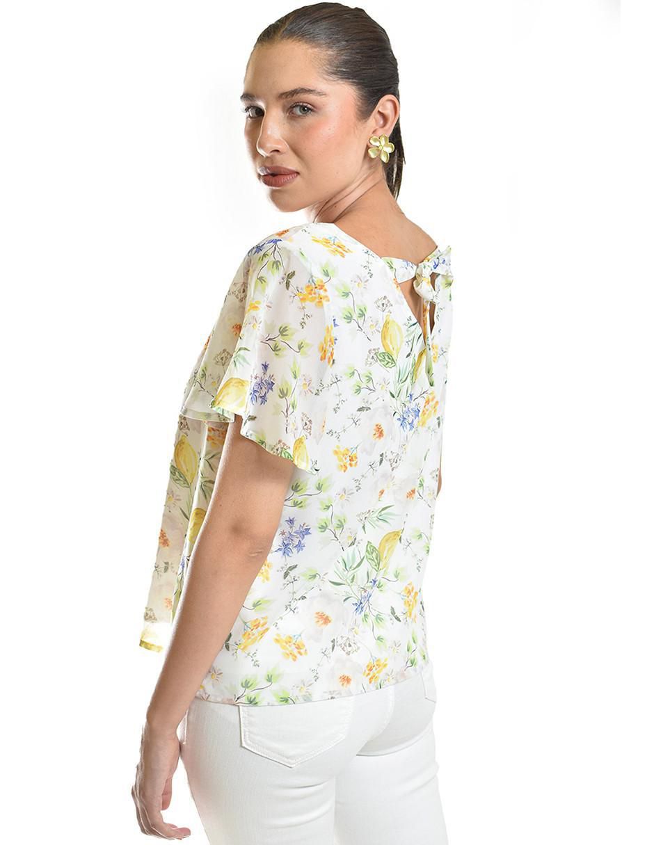Blusa manga corta para mujer 3