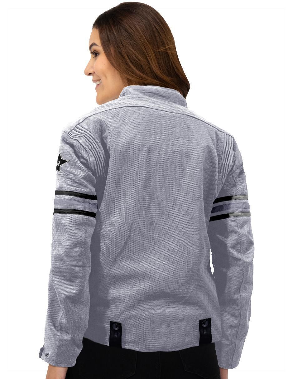 Chamarra para motociclista para mujer 3