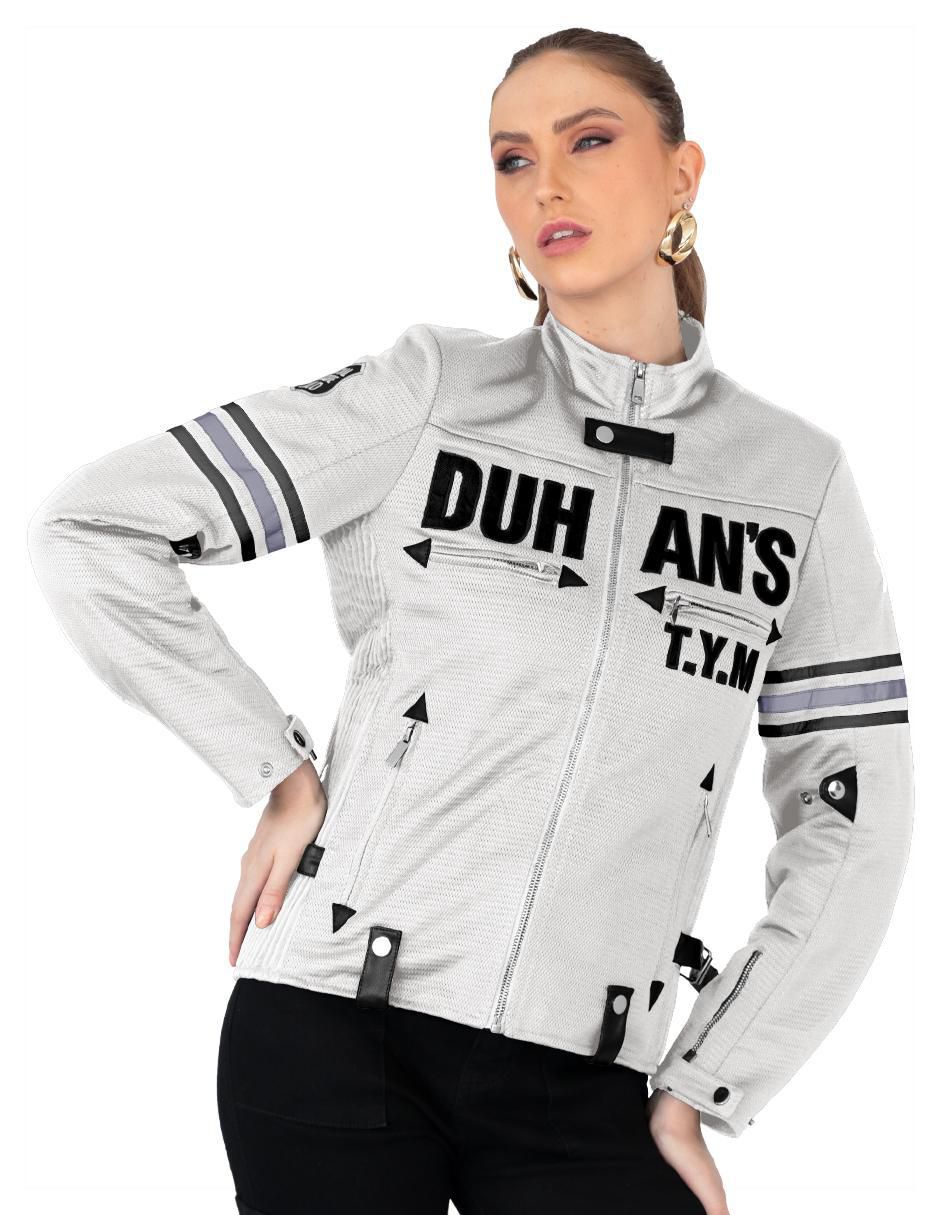 Chamarra para motociclista para mujer
