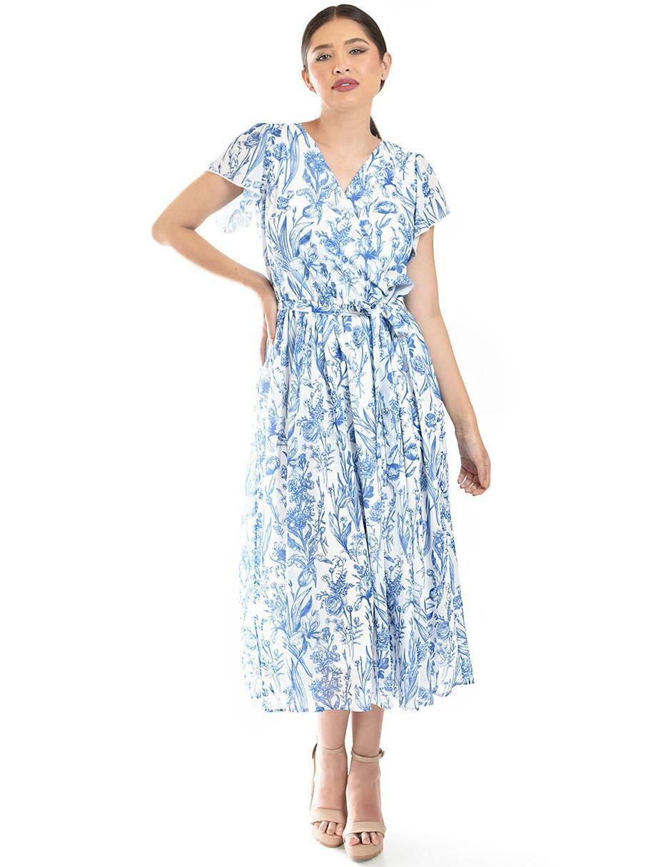 Vestido midi casual para mujer 4