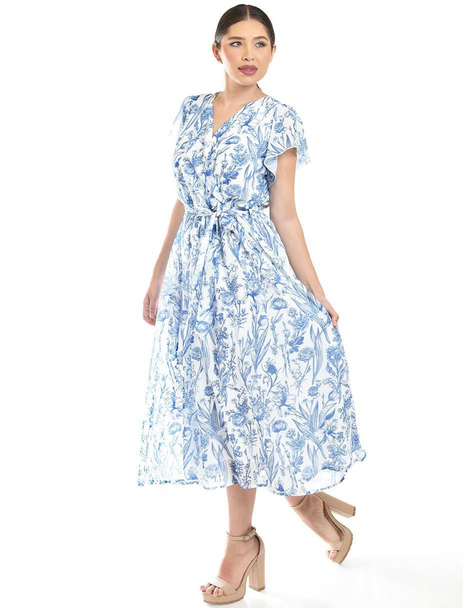 Vestido midi casual para mujer 5