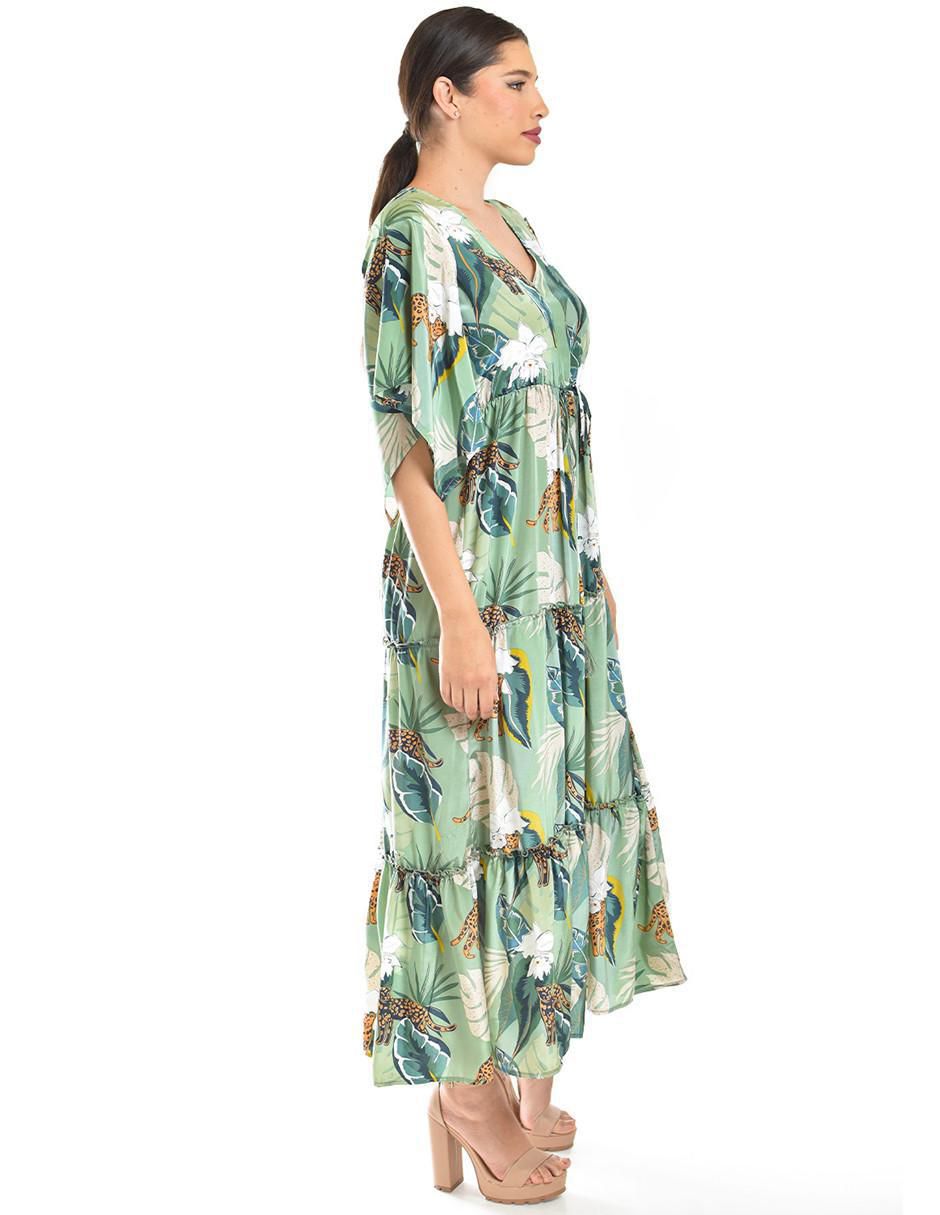 Vestido largo casual para mujer 3
