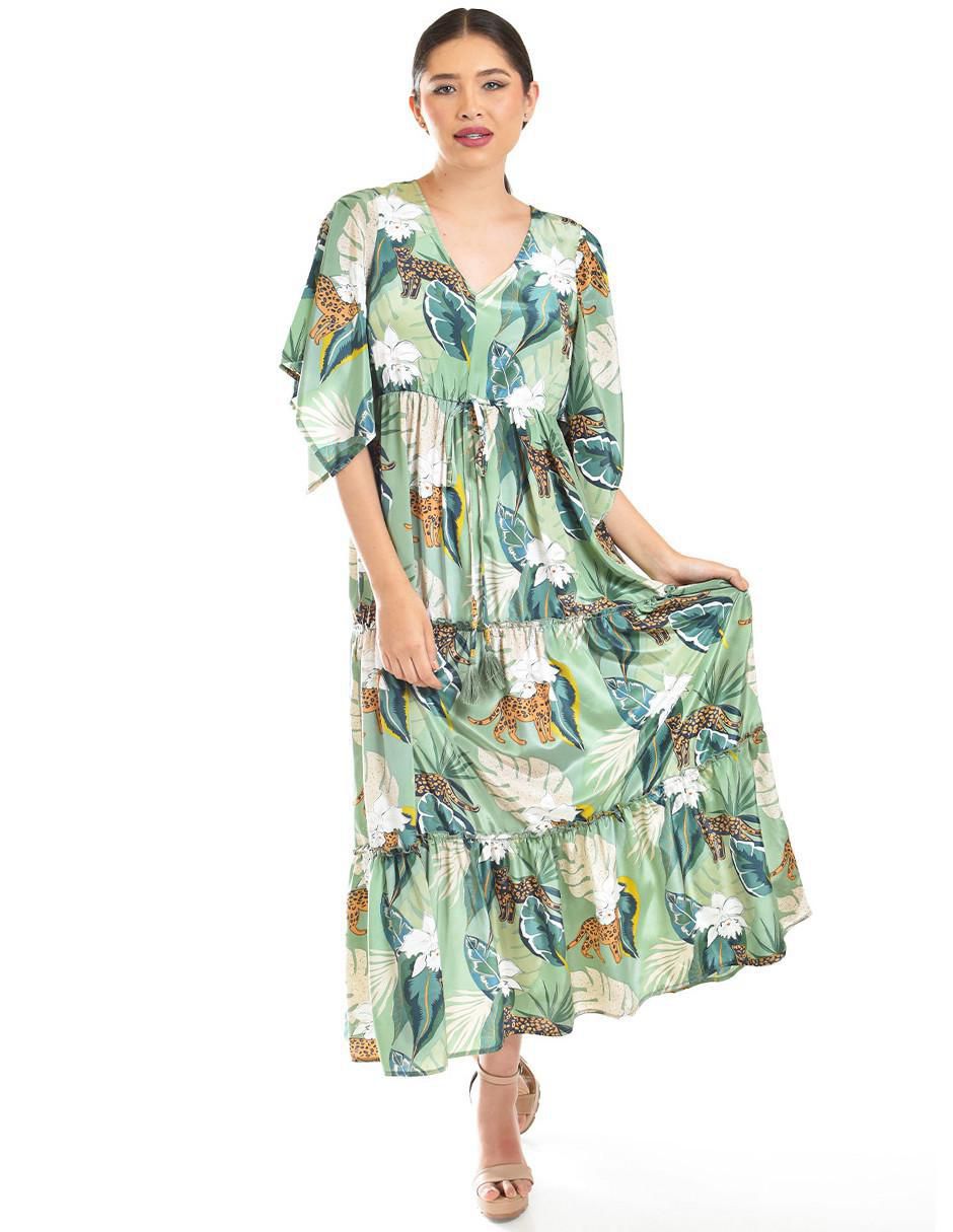 Vestido largo casual para mujer 5