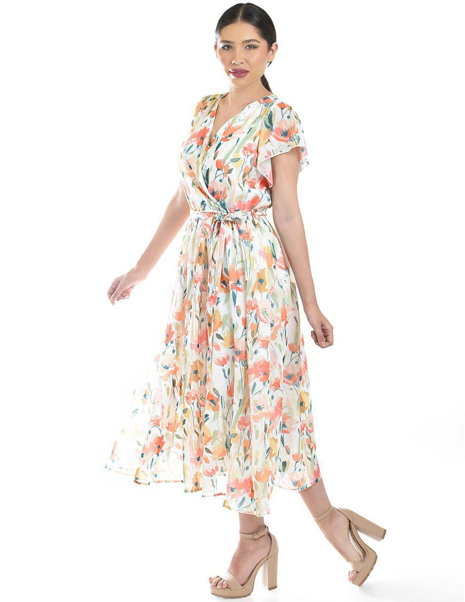 Vestido midi casual para mujer 5