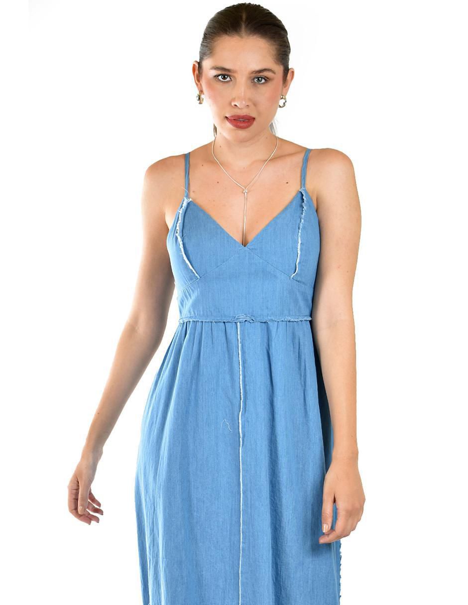 Vestido midi casual para mujer 4