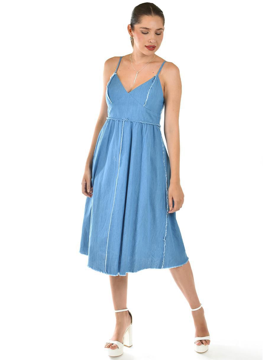 Vestido midi casual para mujer 5