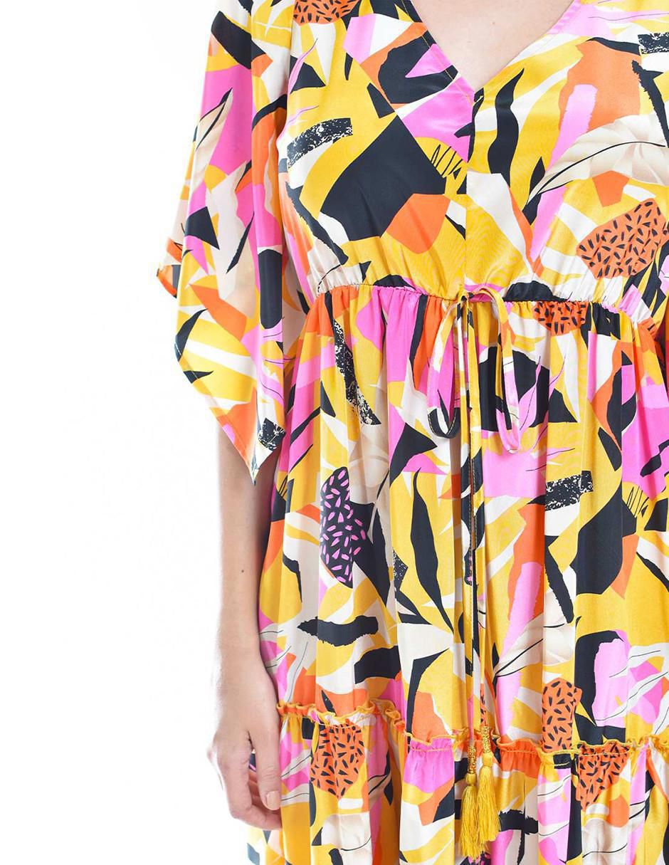 Vestido largo casual para mujer 4