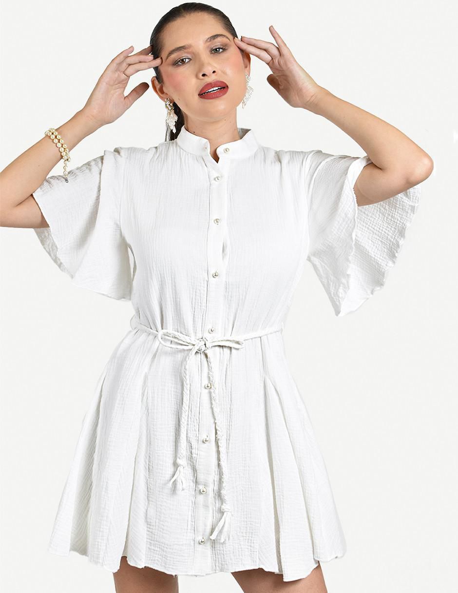 Vestido corto casual para mujer 5