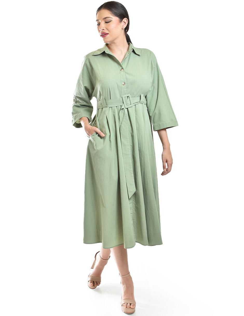 Vestido midi casual para mujer 5