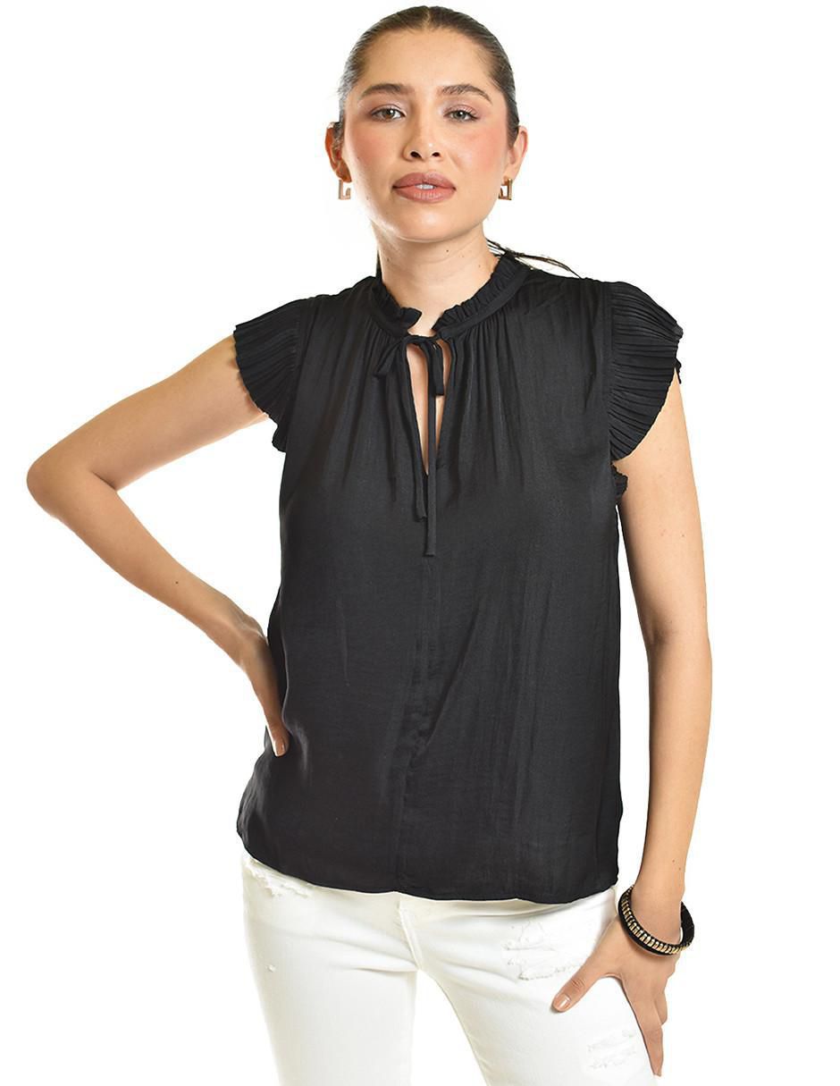 Blusa manga corta para mujer