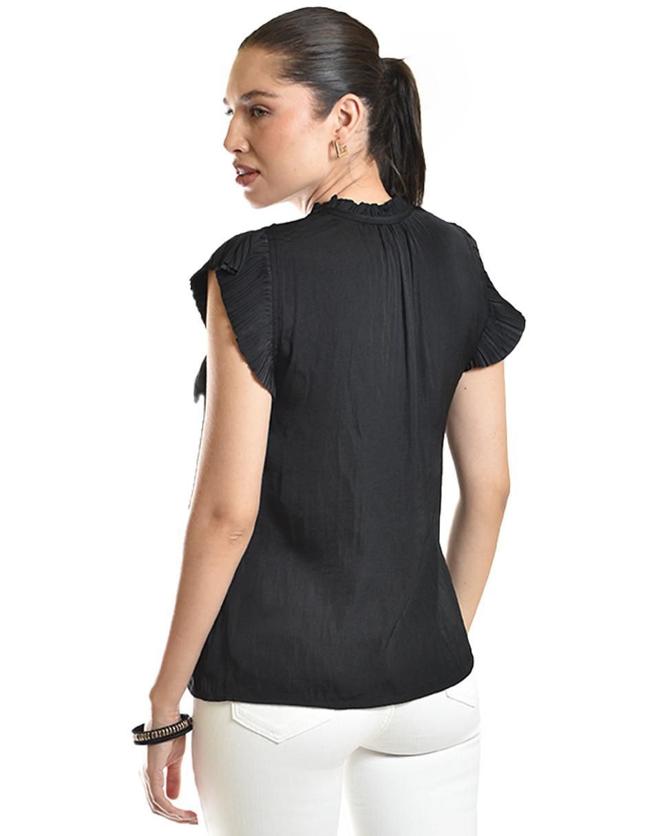 Blusa manga corta para mujer 3