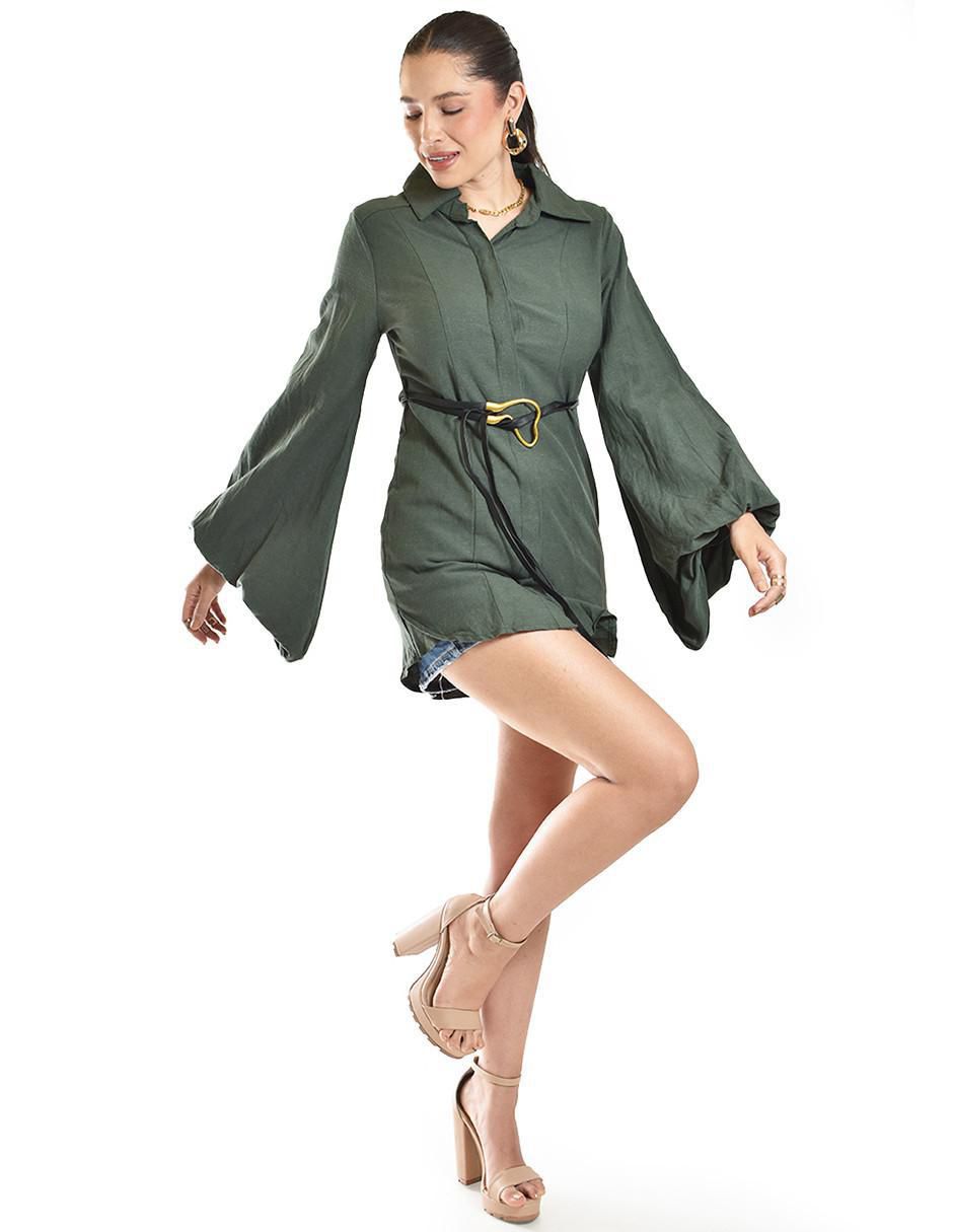 Blusa manga larga para mujer 5