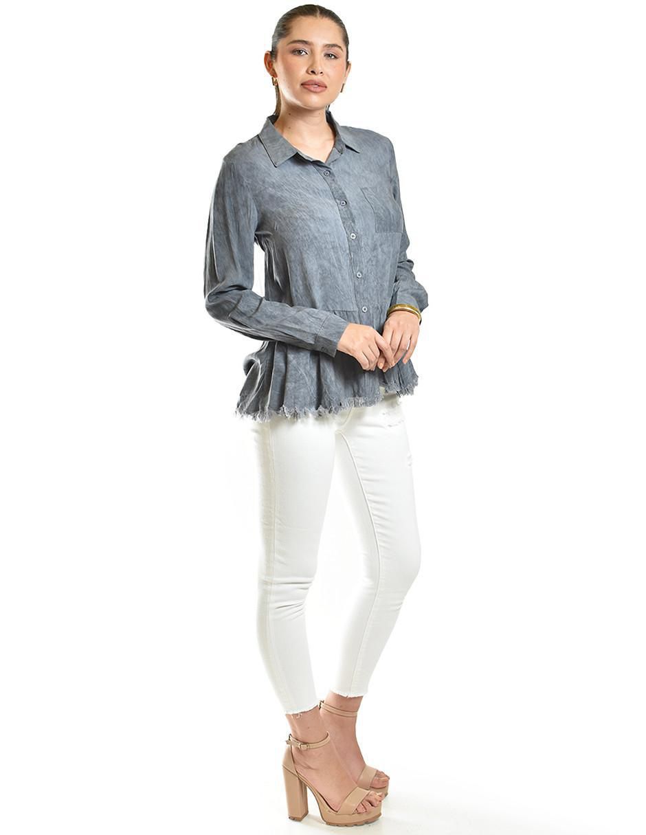 Blusa manga larga para mujer 5