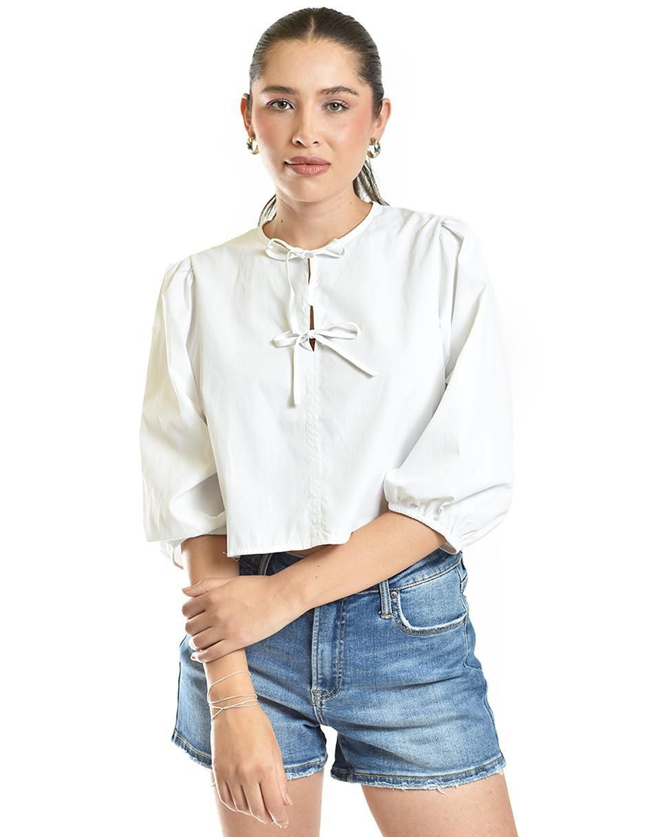 Blusa manga 3/4 para mujer