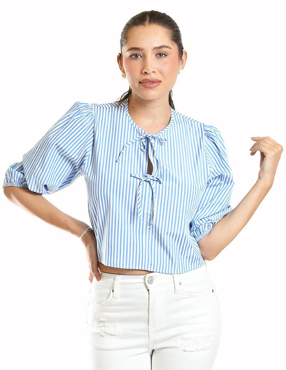 Blusa manga 3/4 para mujer