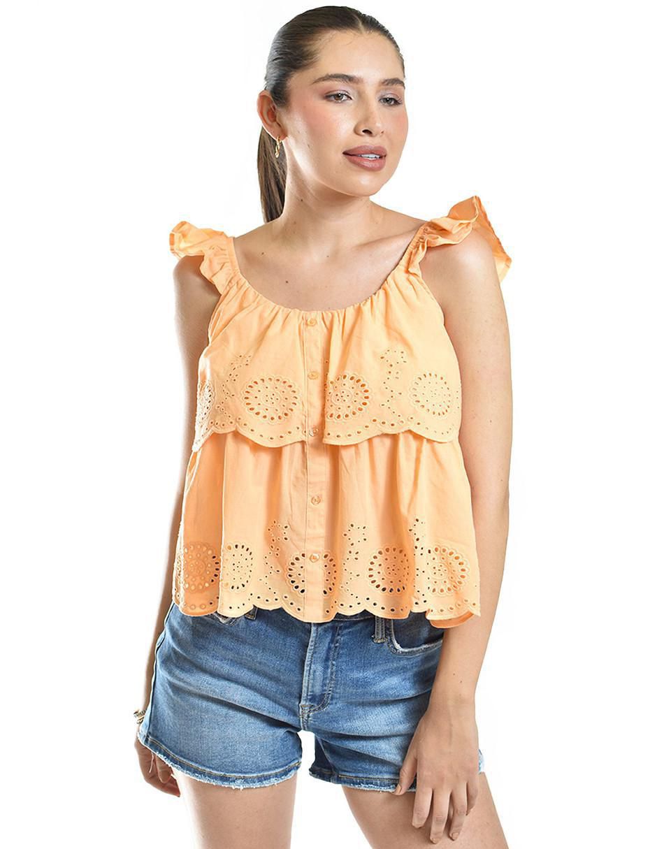 Blusa de tirantes para mujer