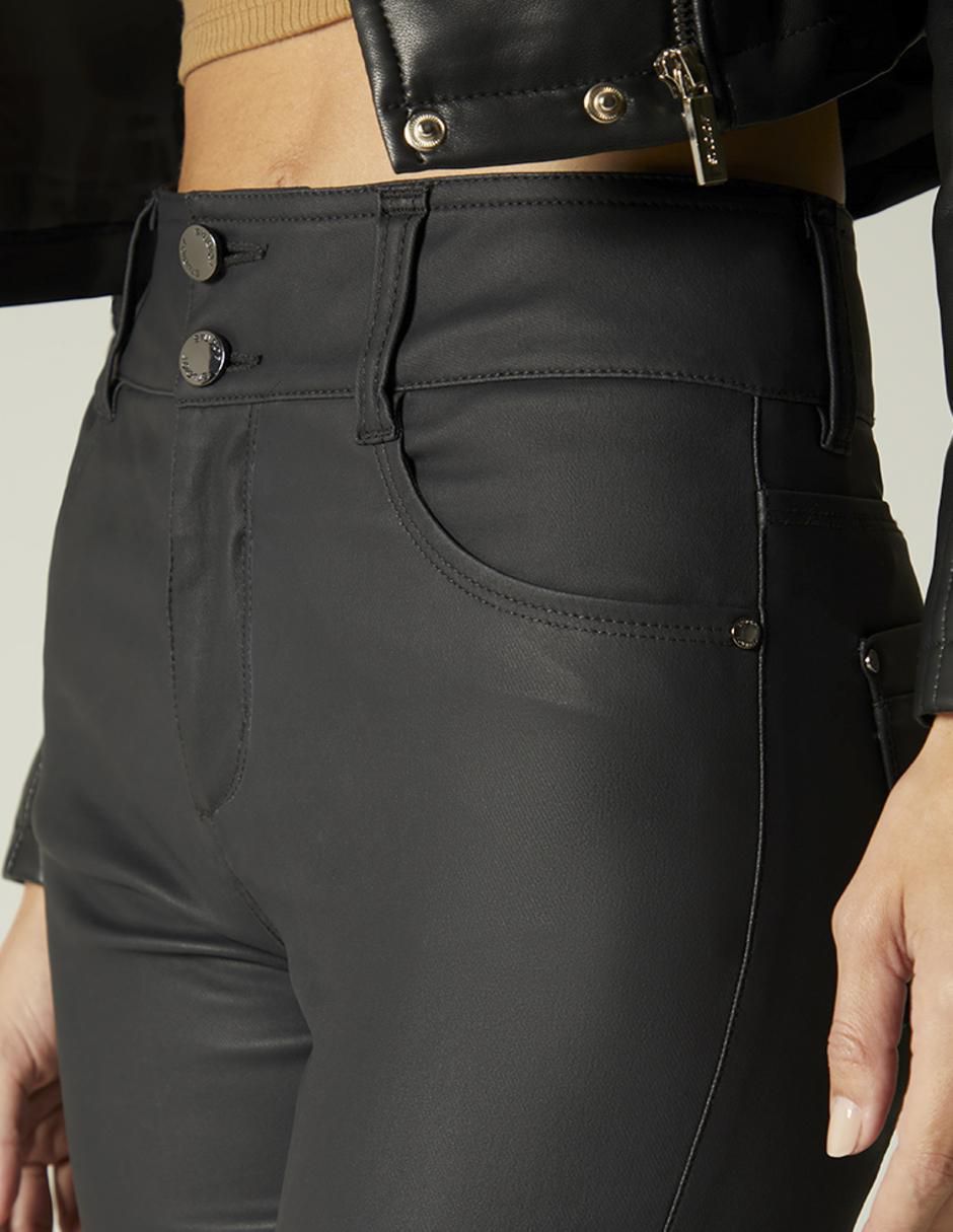 Jeans slim corte cintura para mujer 3