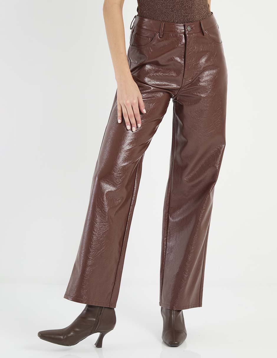 Pantalón relaxed straight para mujer