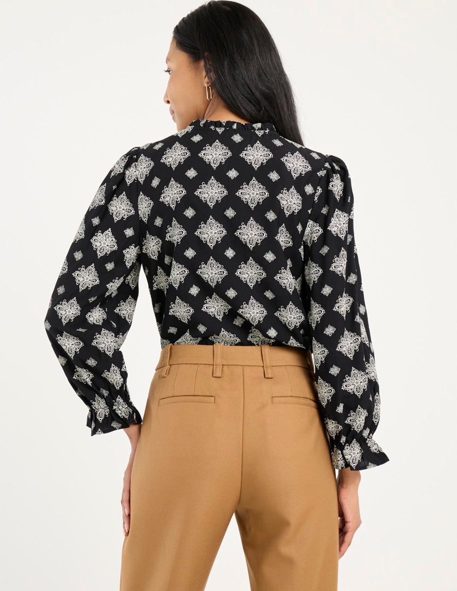 Blusa manga larga para mujer 2