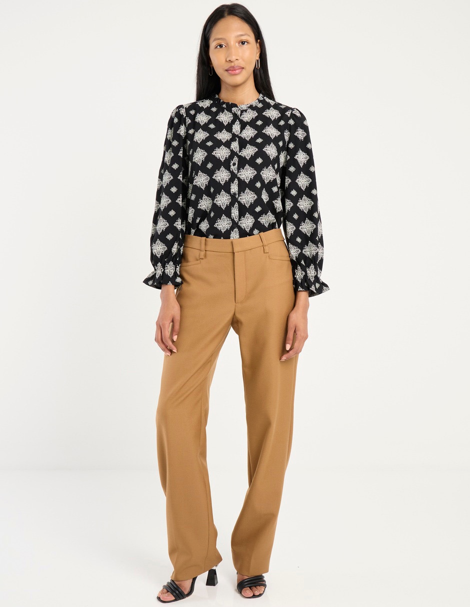 Blusa manga larga para mujer 3