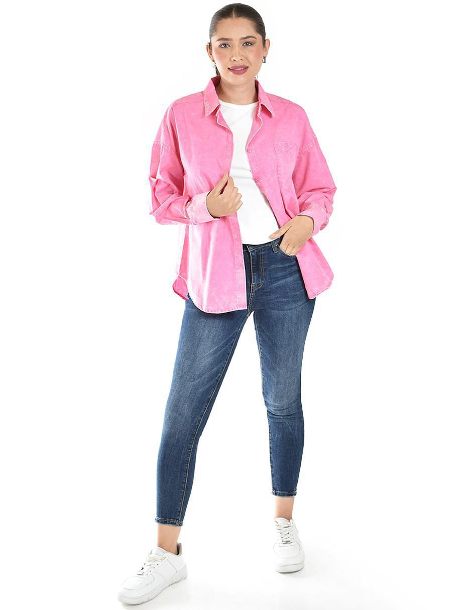 Blusa manga larga para mujer 7