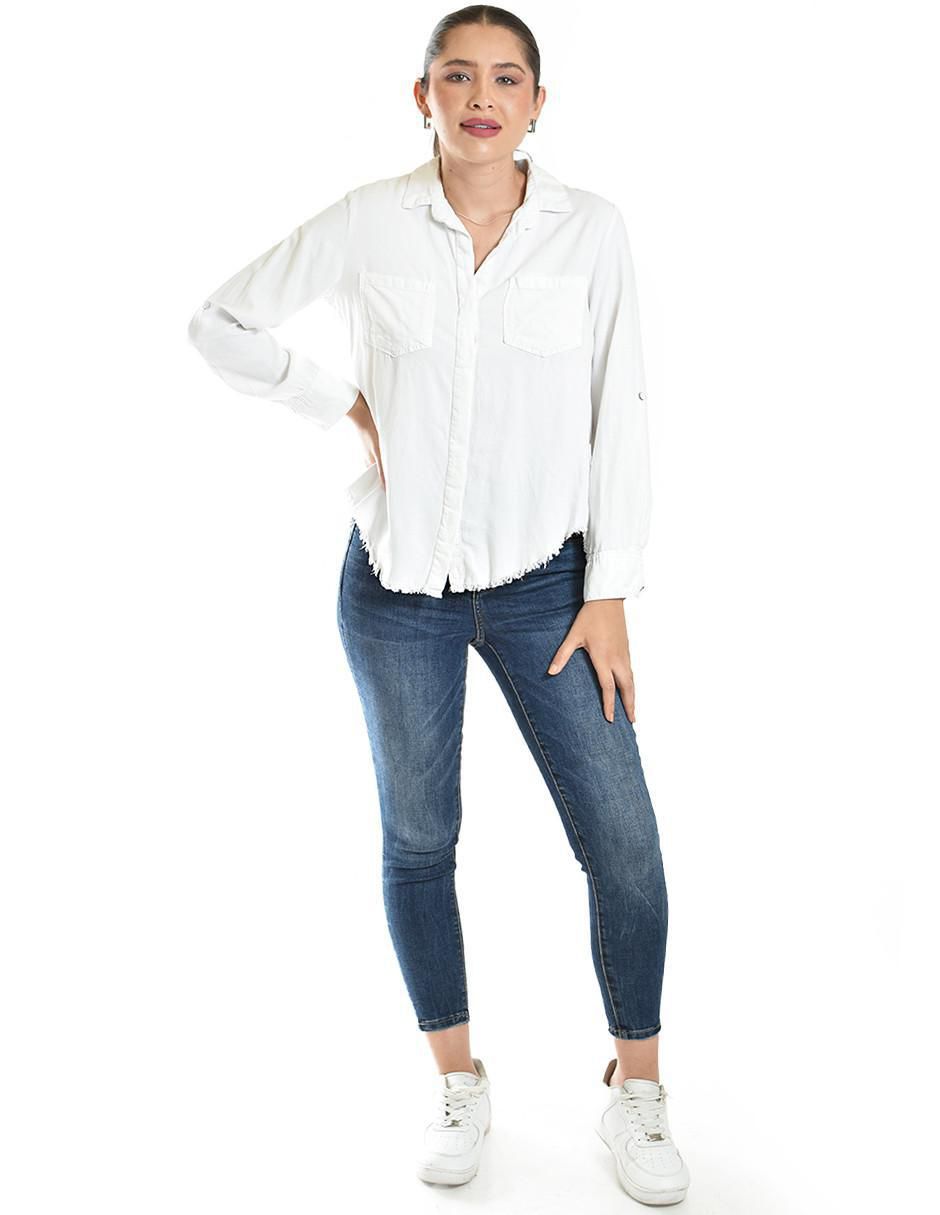 Blusa manga larga para mujer 5