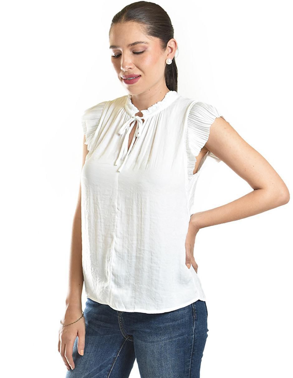 Blusa manga corta para mujer 2