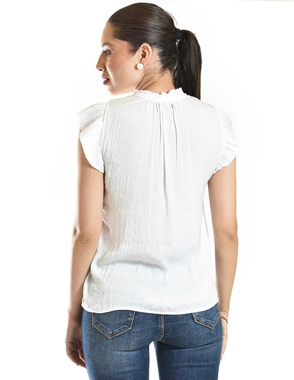 Blusa manga corta para mujer 3
