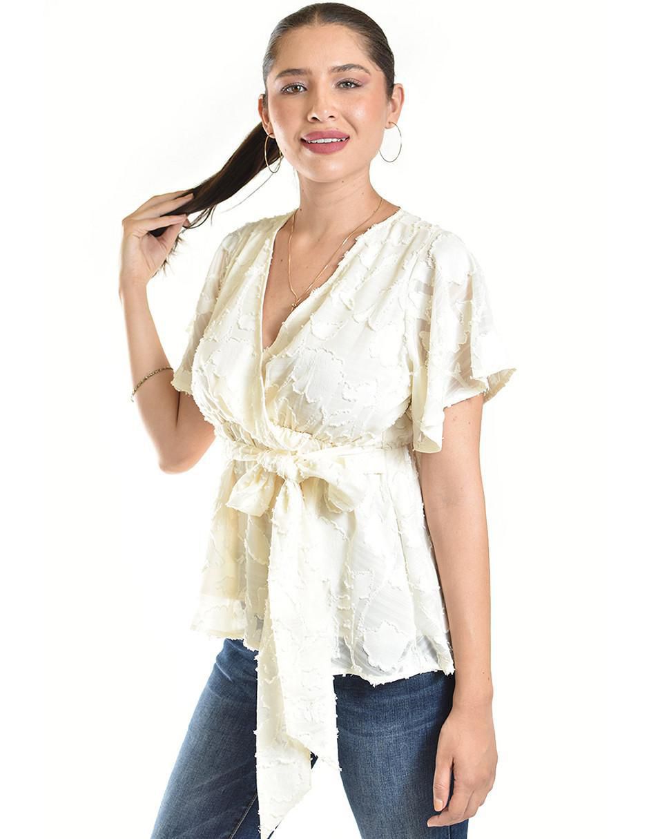 Blusa manga corta para mujer 2