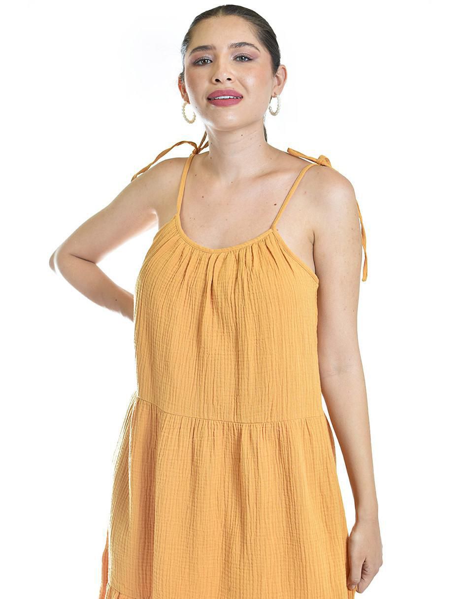 Vestido midi casual para mujer 4