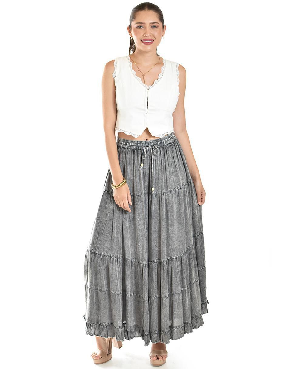 Pantalón relaxed amplio para mujer