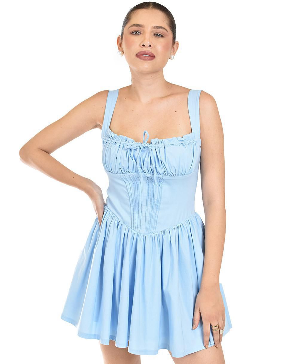 Vestido corto casual para mujer 4