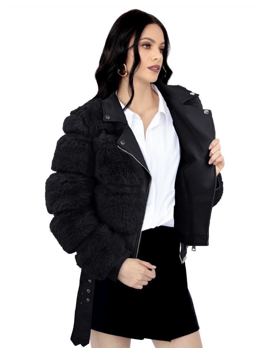 "chamarra" casual roosevelt roosevelt chamarras no impermeable "de" vinipiel "para mujer"